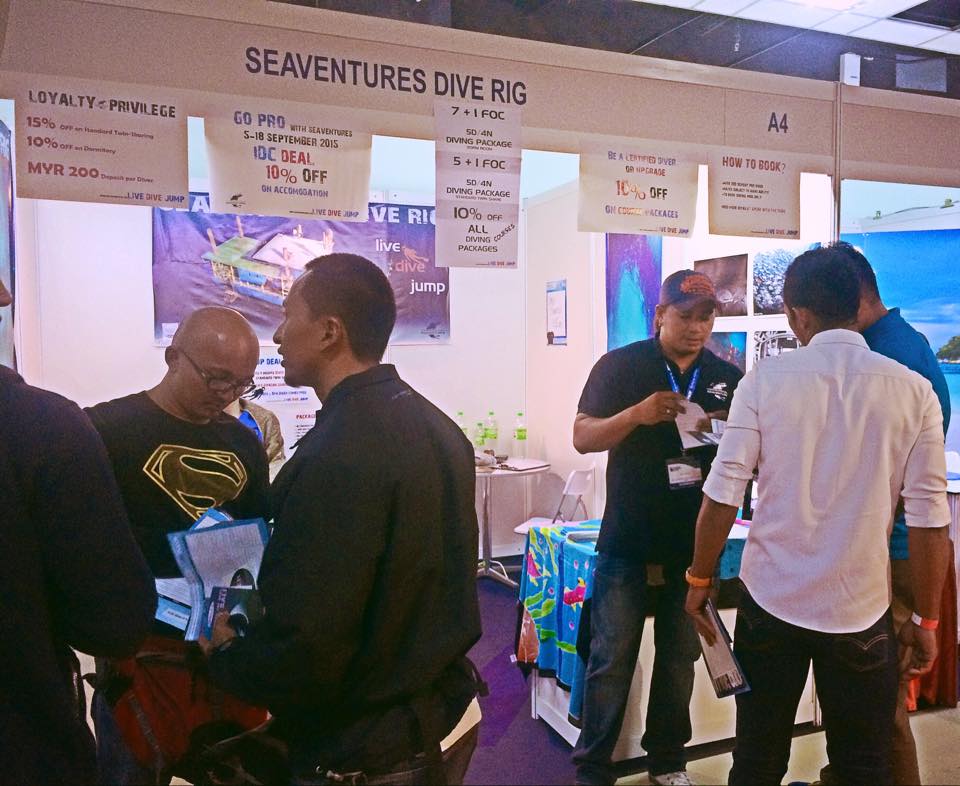 MIDE 2015 to dive Sipadan with Seaventures Dive Rig start now!