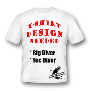 Seaventures Dive Rig Sipadan T-Shirt Design