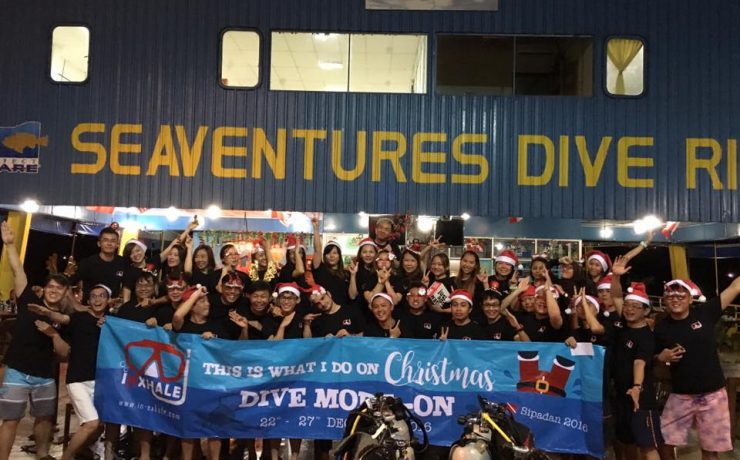 In-Ex Hale Kuala Lumpur Scuba Diving with Seaventures Dive Rig